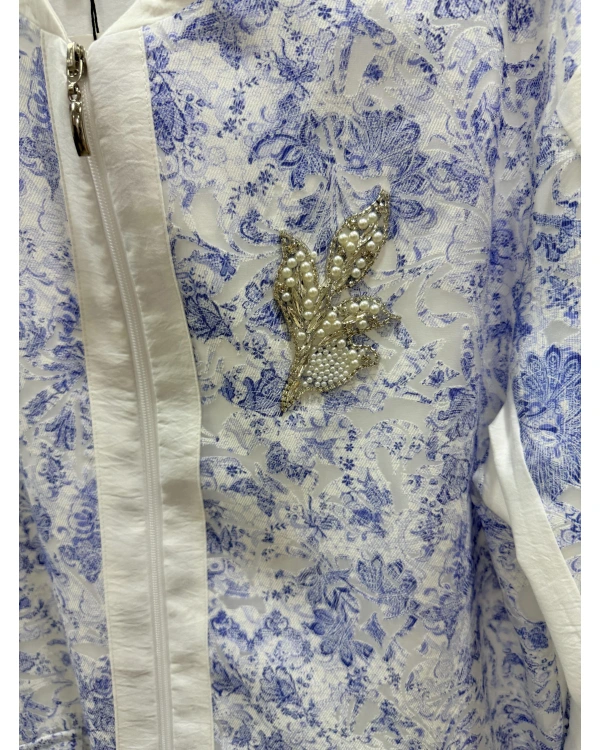 my312 7809 Kolları İncili Lazerli Kap 7809