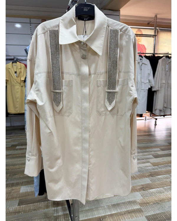 my312 Cep Detaylı Gömlek 25S8604