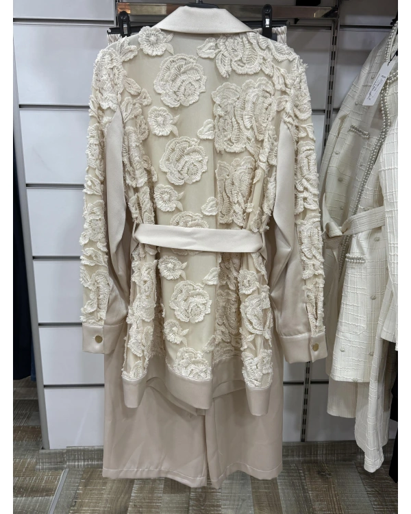 My312 Dantelli Saten Takım 1405