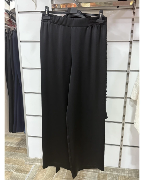 my312 Dantelli Saten Takım 25S1405 Siyah