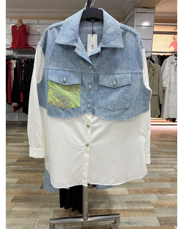 my312 Denim Kot Gömlek 7802