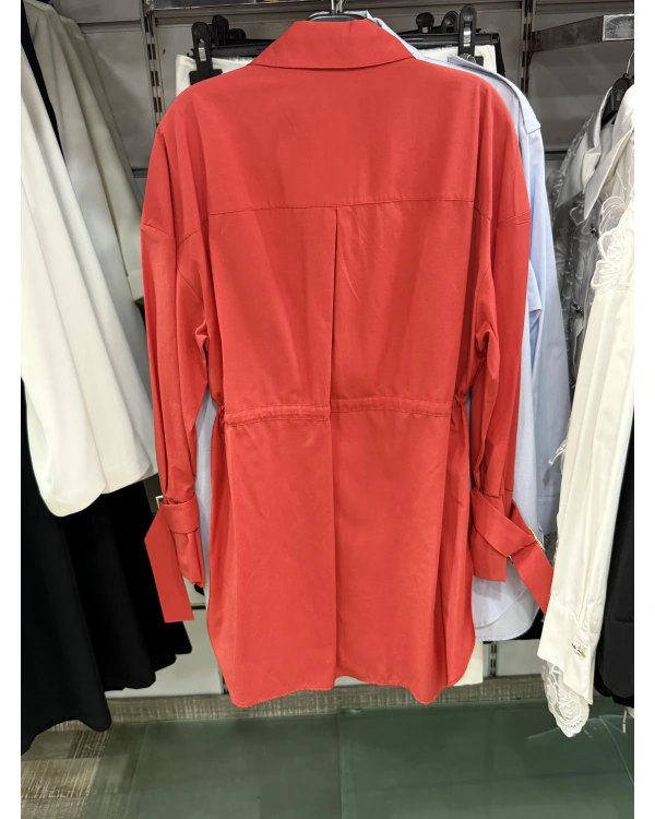 my312 Önü Taşlı Tunik 25S8600 Mercan