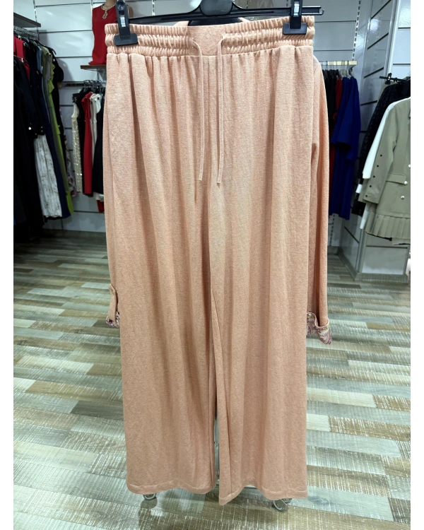 my312 Yakası Taşlı Takım 25S1400 Somon