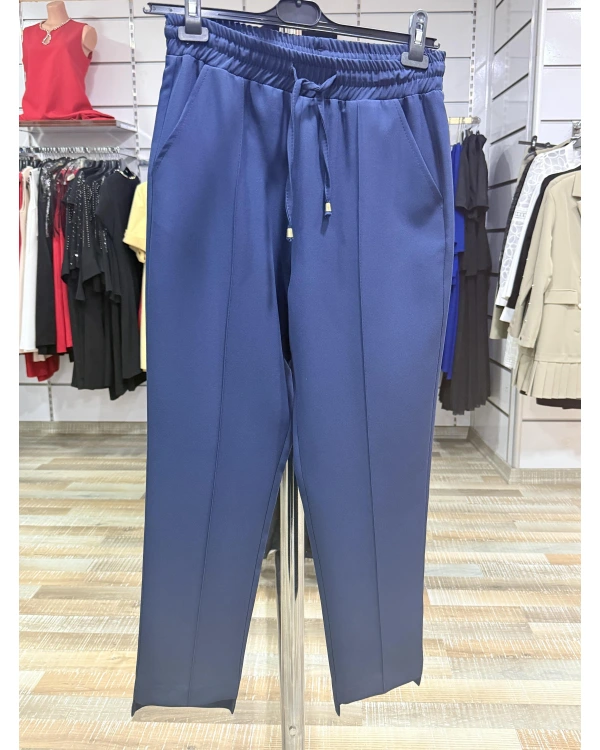 On Fashion Çimalı Ön Kısa Arka Uzun Pantolon 54334