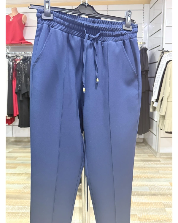 On Fashion Çimalı Ön Kısa Arka Uzun Pantolon 54334