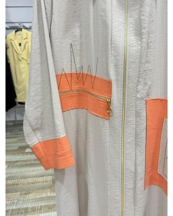 Safir Fermuarlı Kap 25122