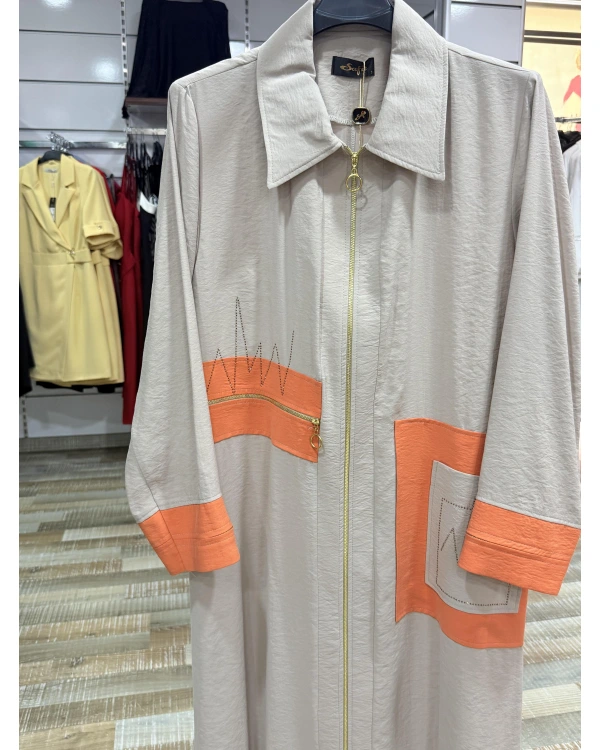 Safir Fermuarlı Kap 25122