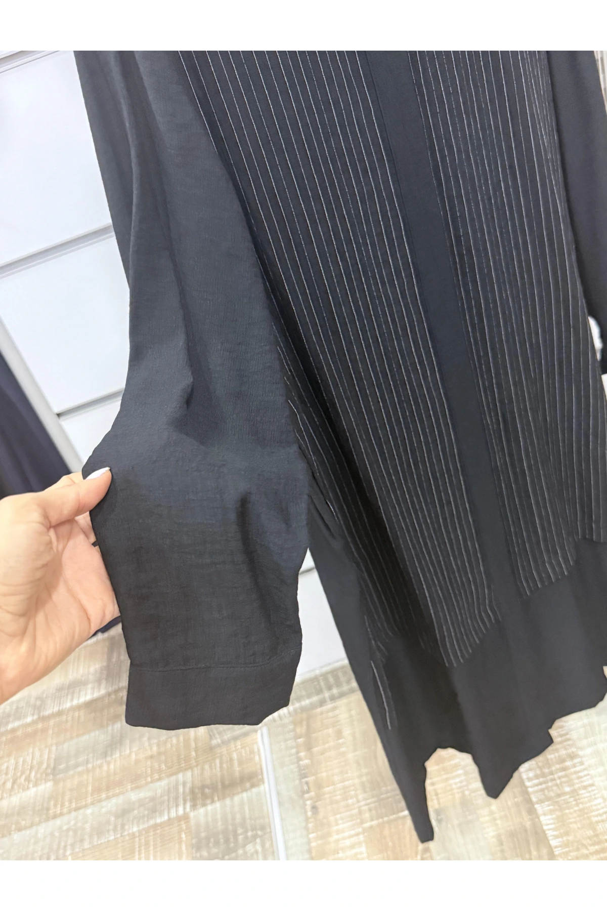 Ahsen Düğmeli Uzun Tunik 25YTNK6913