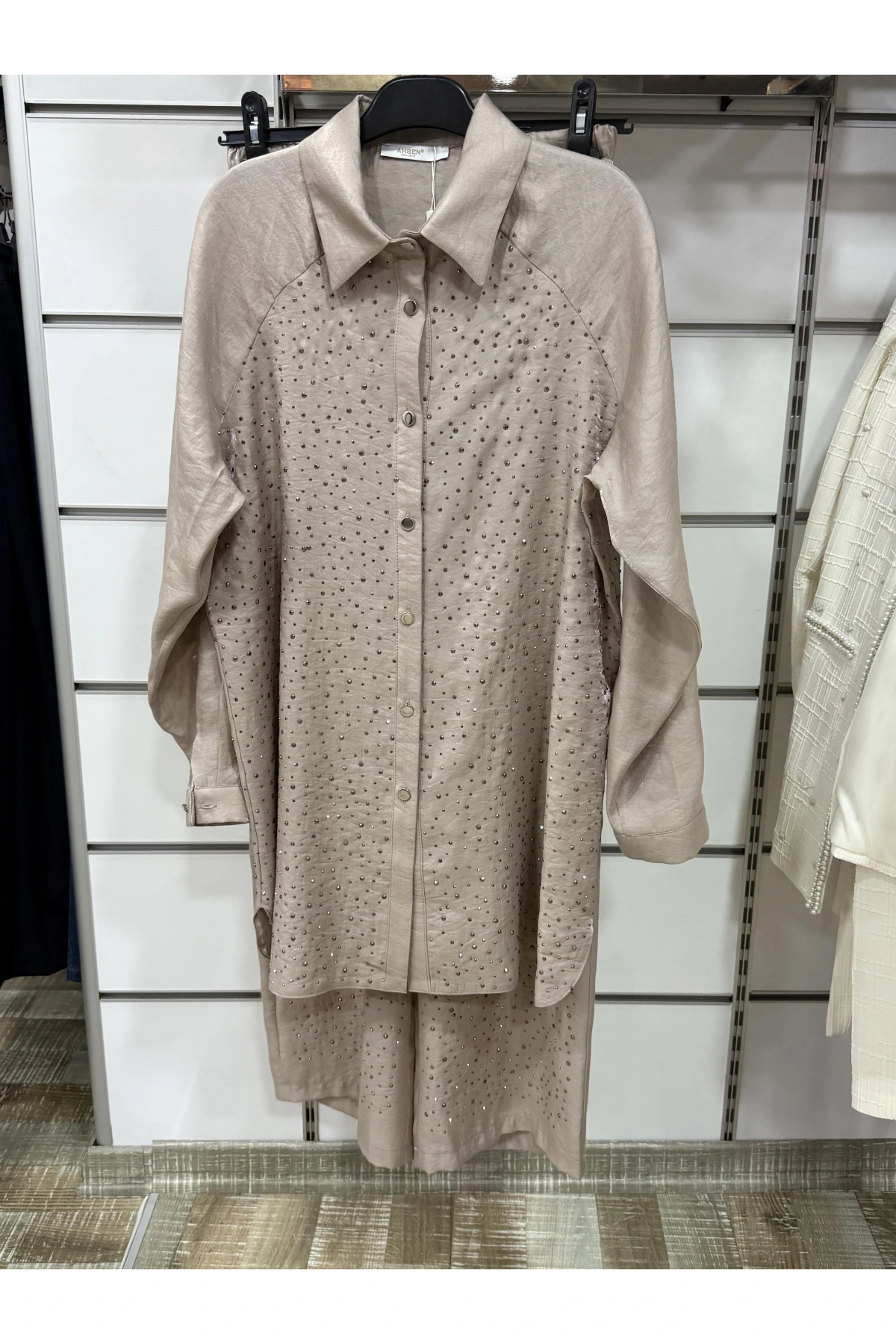 Ahsen Pullu Düğmeli Takım 25YTKM6932