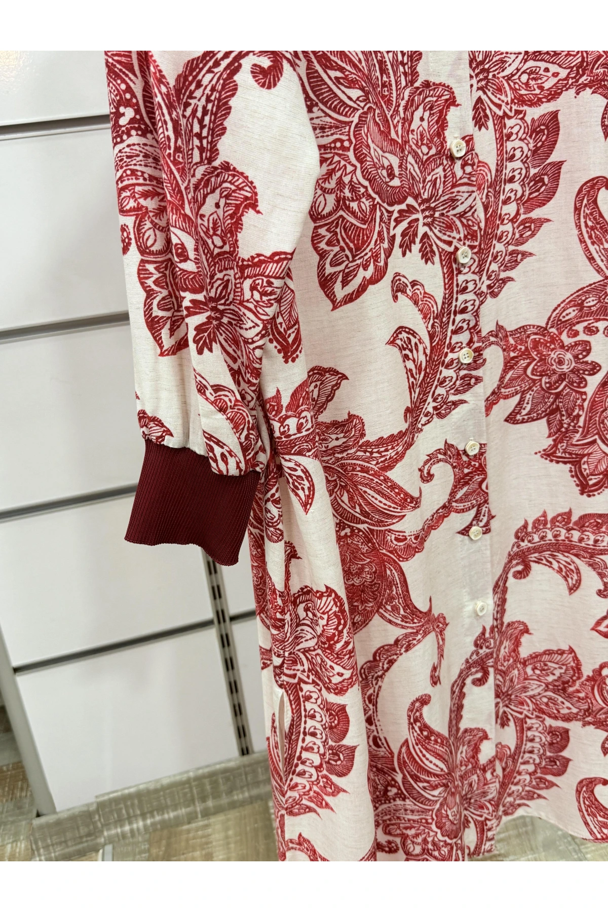 Fuat Gürşen Düğmeli Uzun Tunik 3704