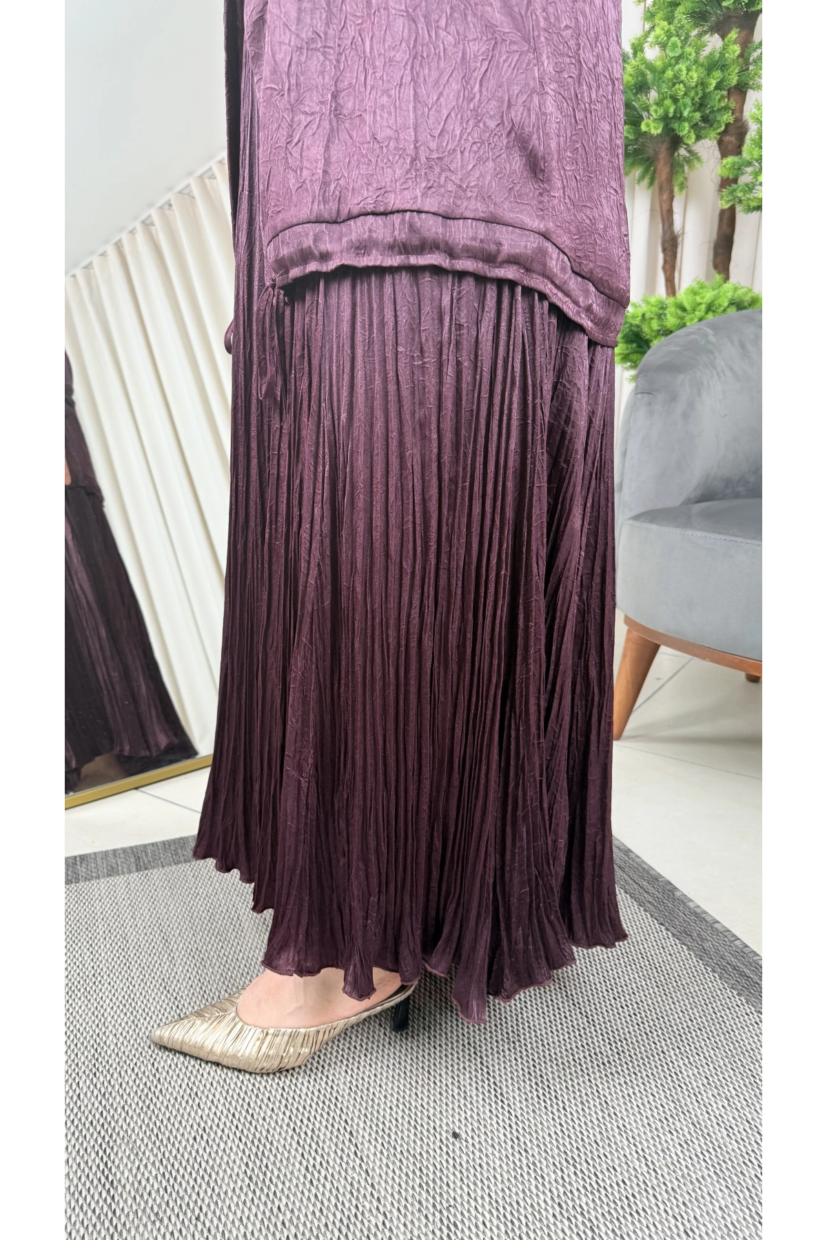 Fuat Gürşen Omuzu Pul İşleme Detaylı Takım 4700