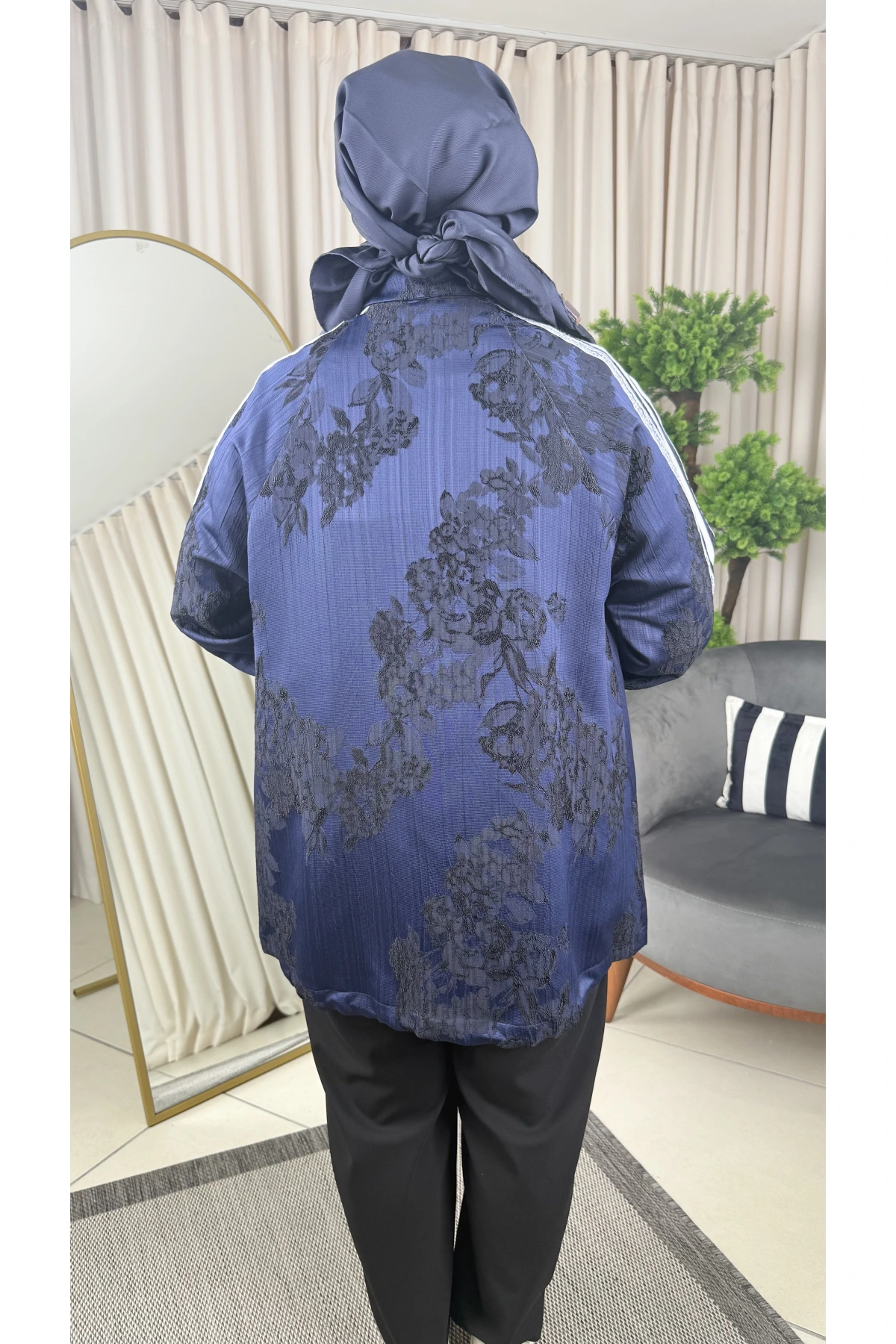 Ghisa Dantel Detaylı Kadın Lacivert Takım 26KGSTKM3271