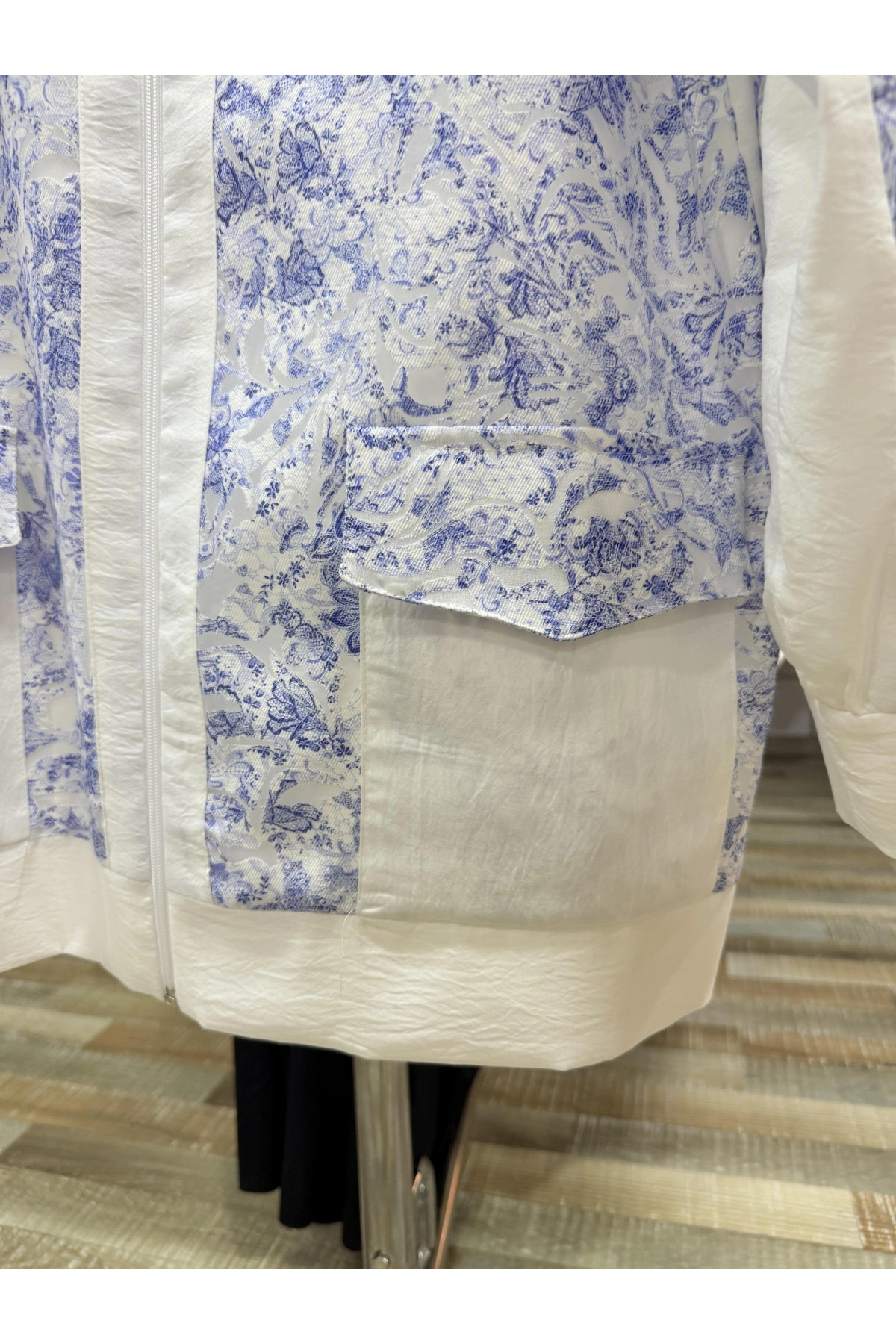 my312 7809 Kolları İncili Lazerli Kap 7809