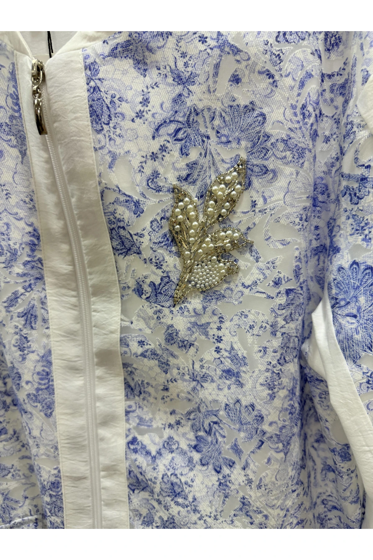 my312 7809 Kolları İncili Lazerli Kap 7809