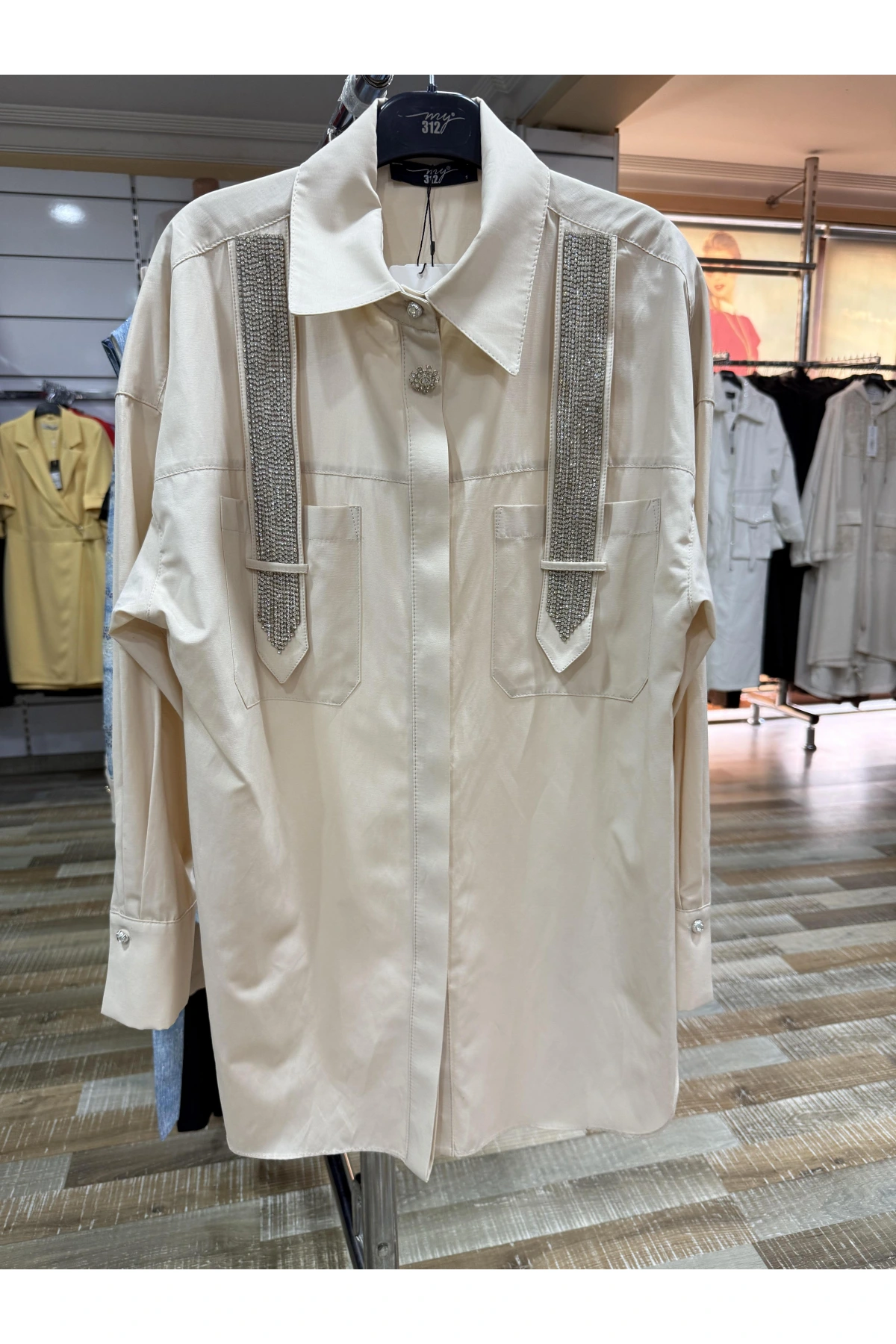 my312 Cep Detaylı Gömlek 25S8604