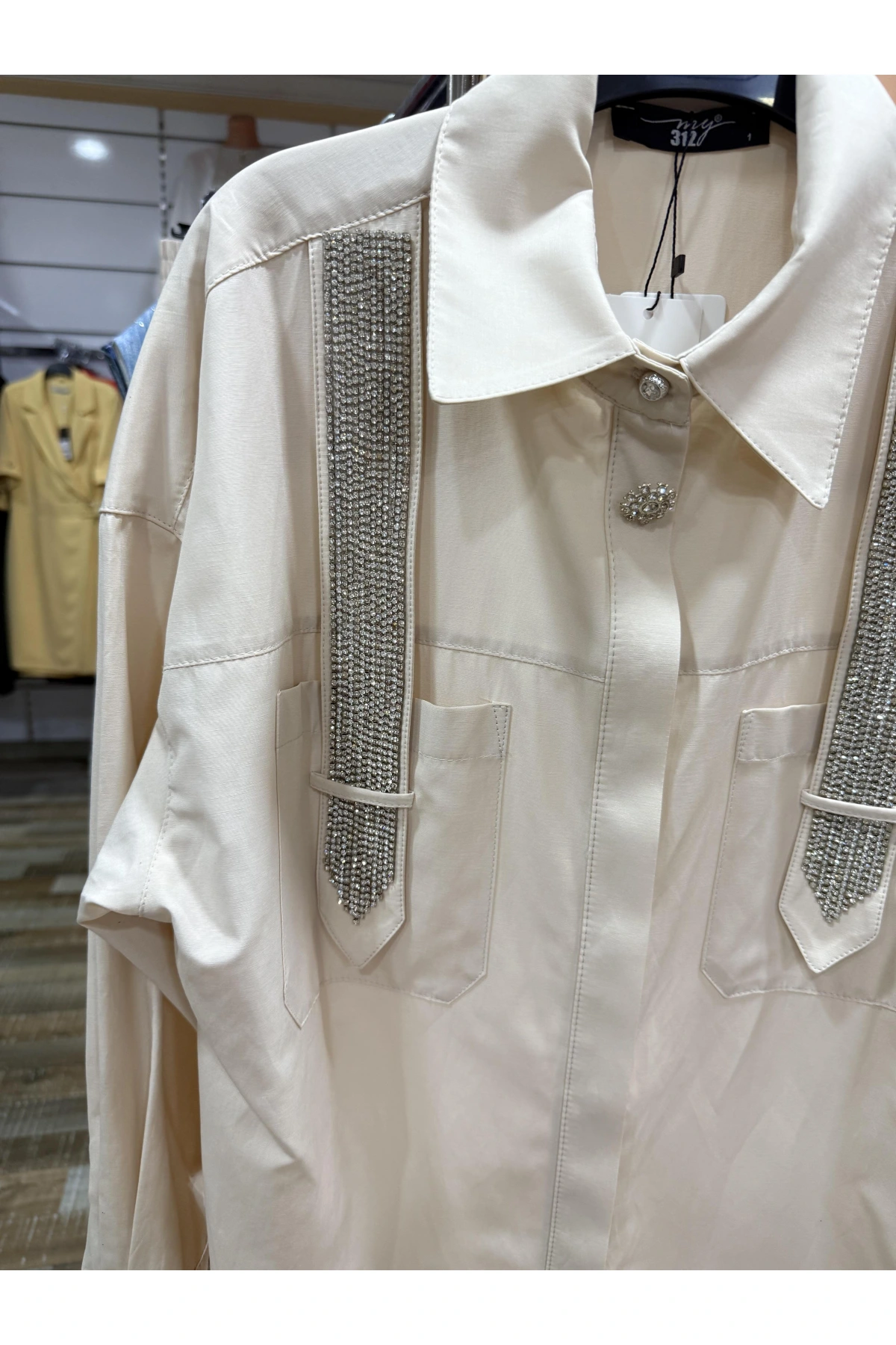 my312 Cep Detaylı Gömlek 25S8604