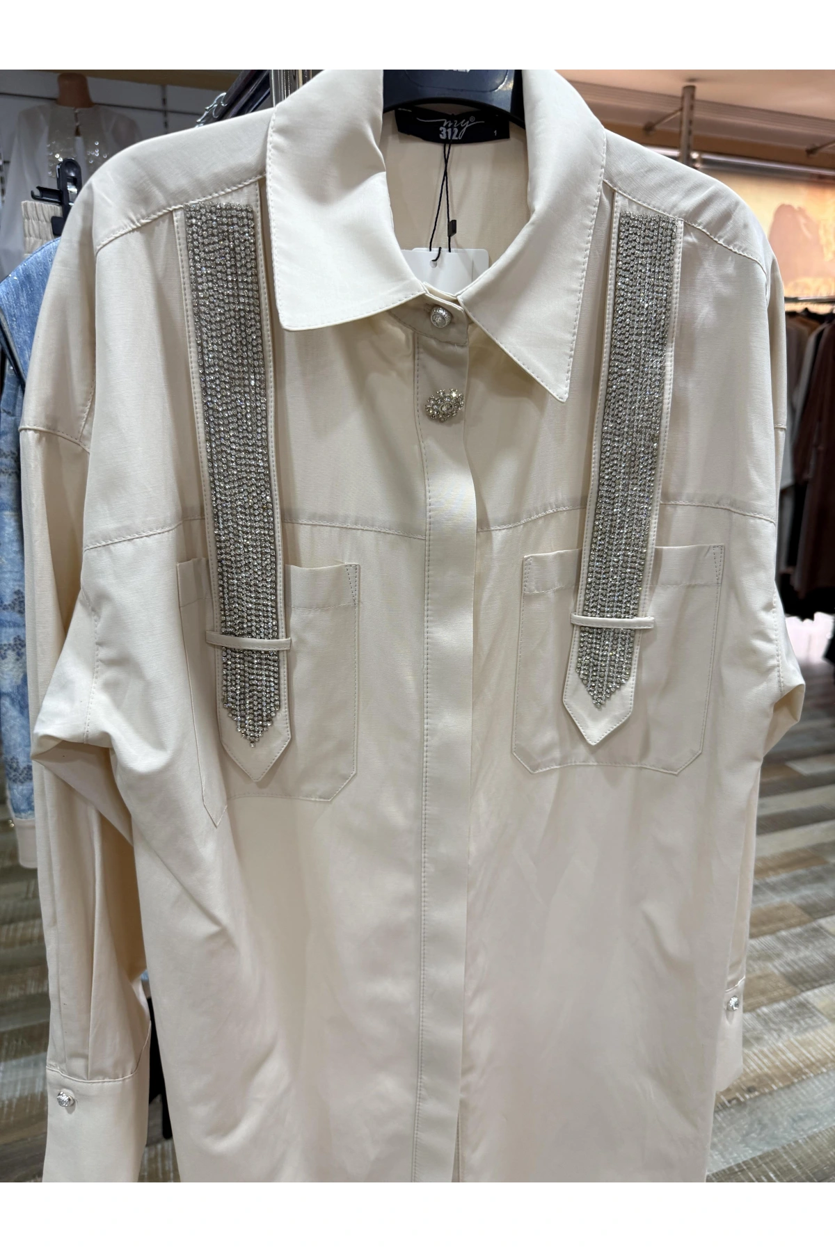 my312 Cep Detaylı Gömlek 25S8604