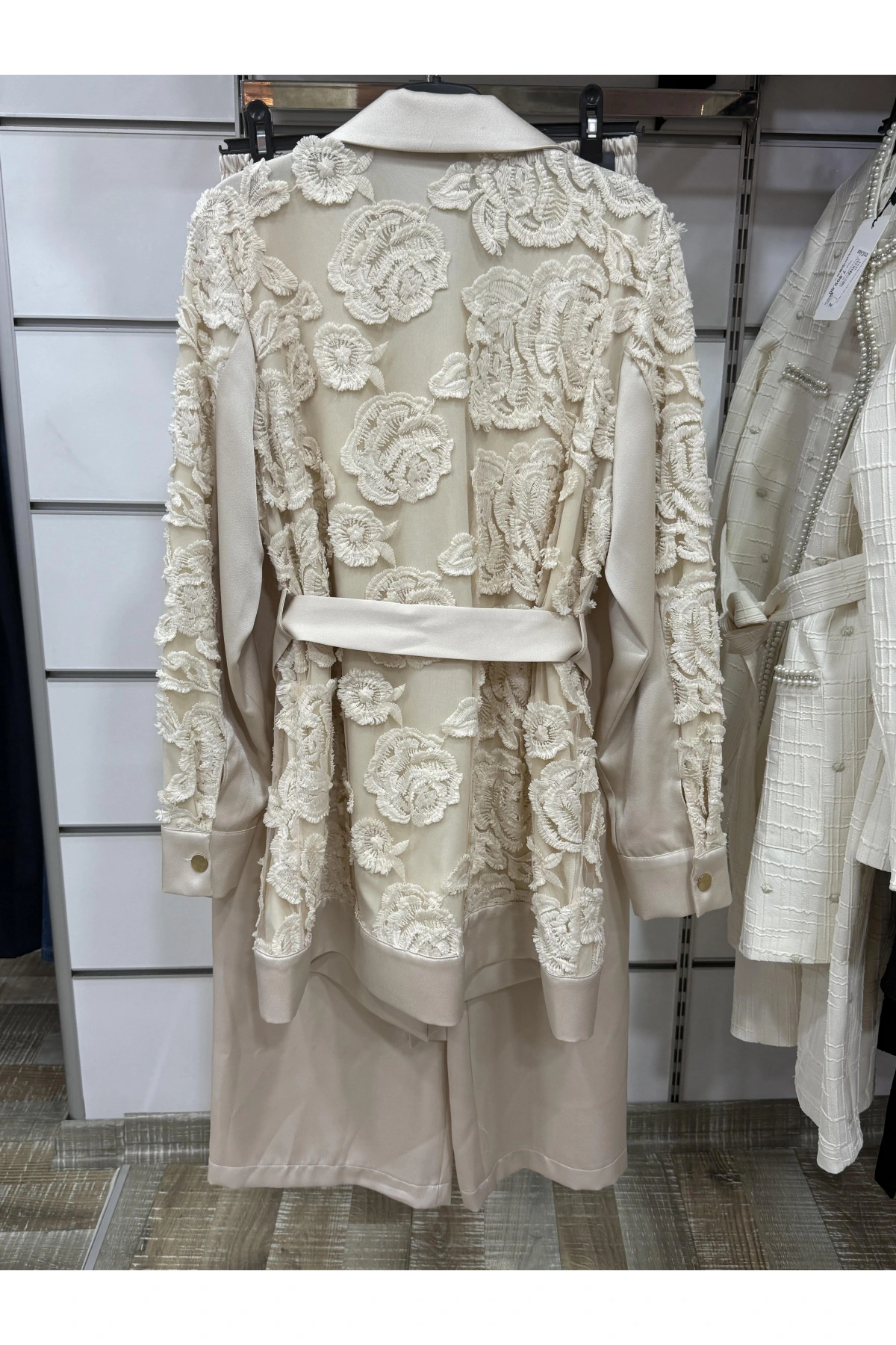 My312 Dantelli Saten Takım 1405