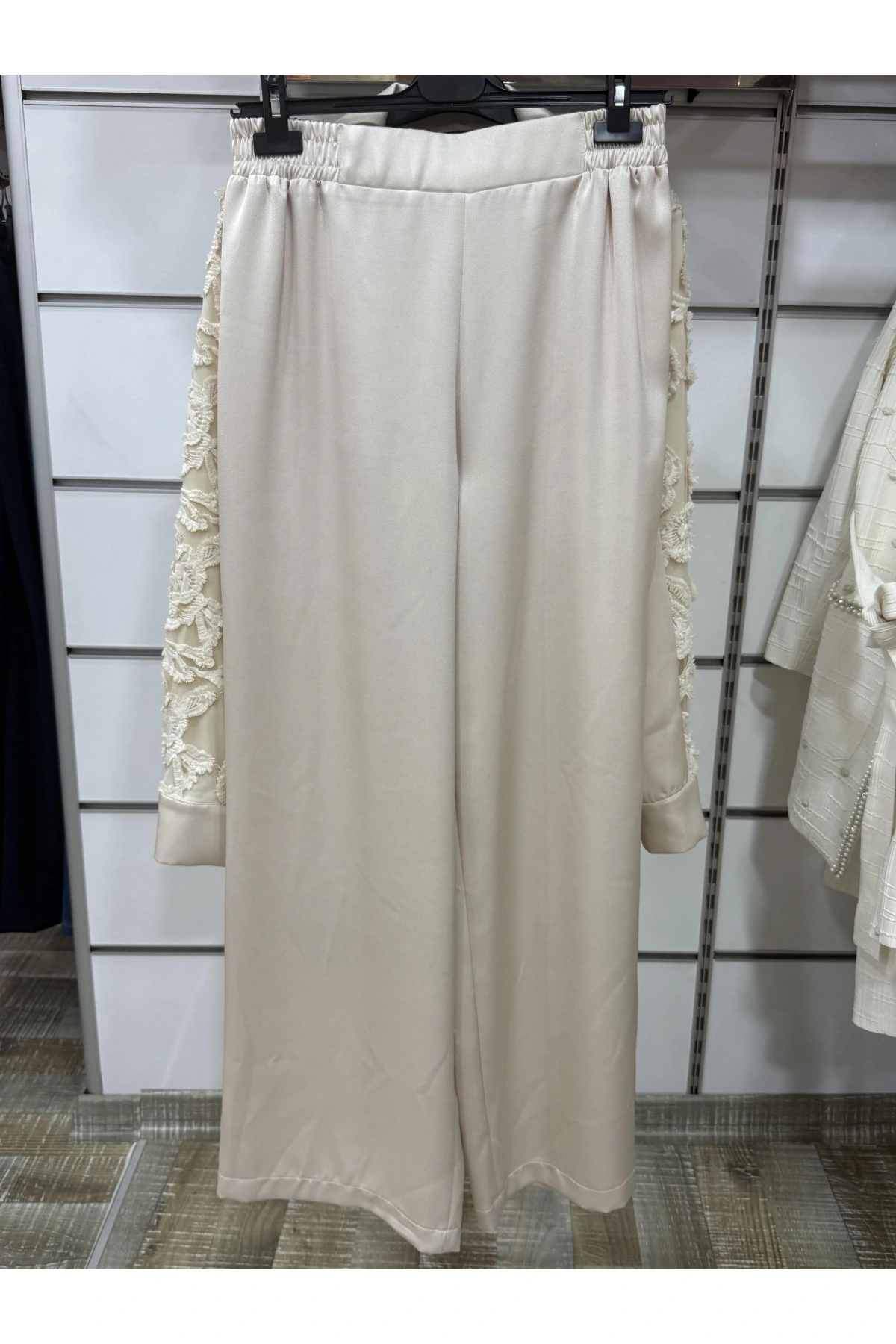 My312 Dantelli Saten Takım 1405