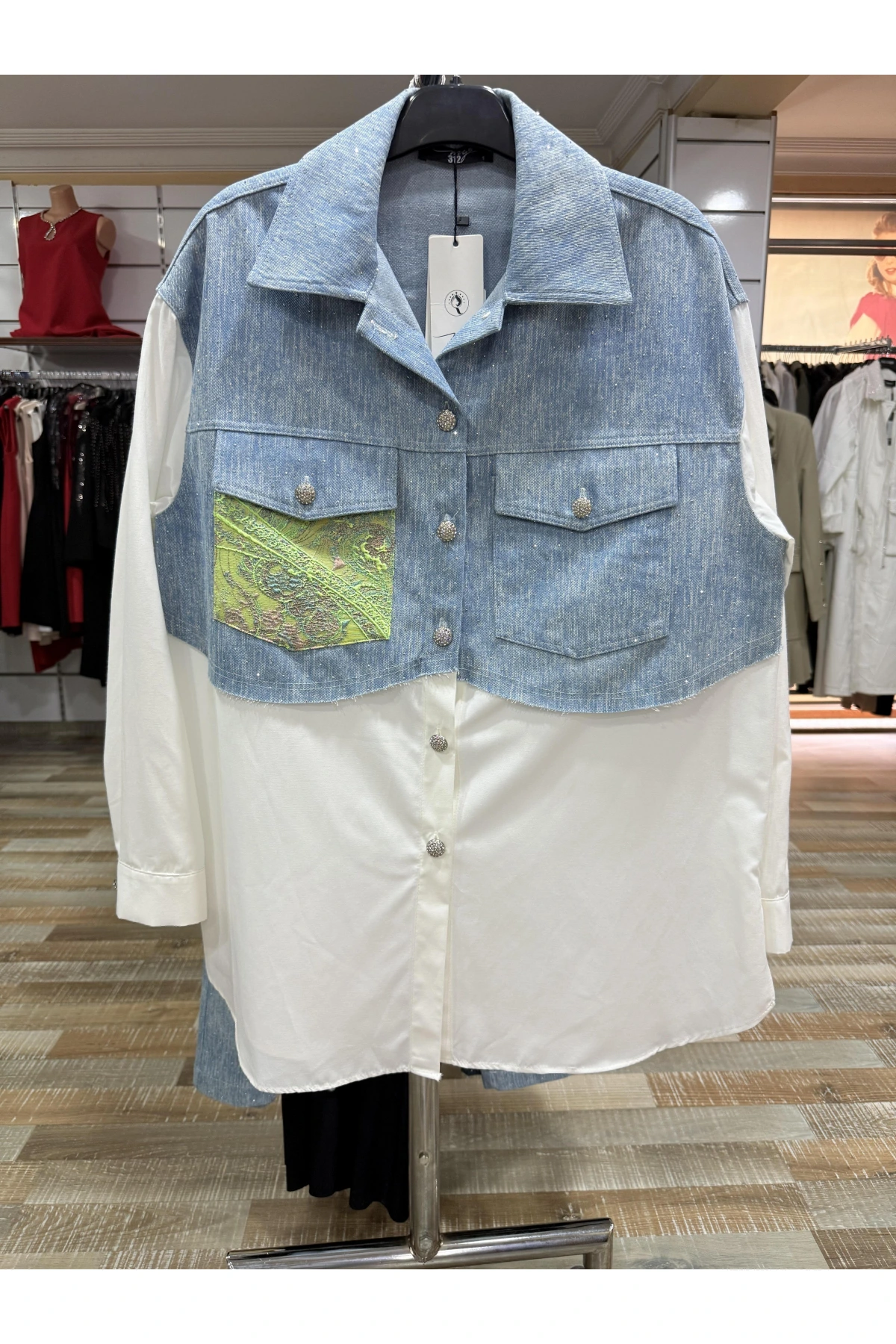 my312 Denim Kot Gömlek 7802