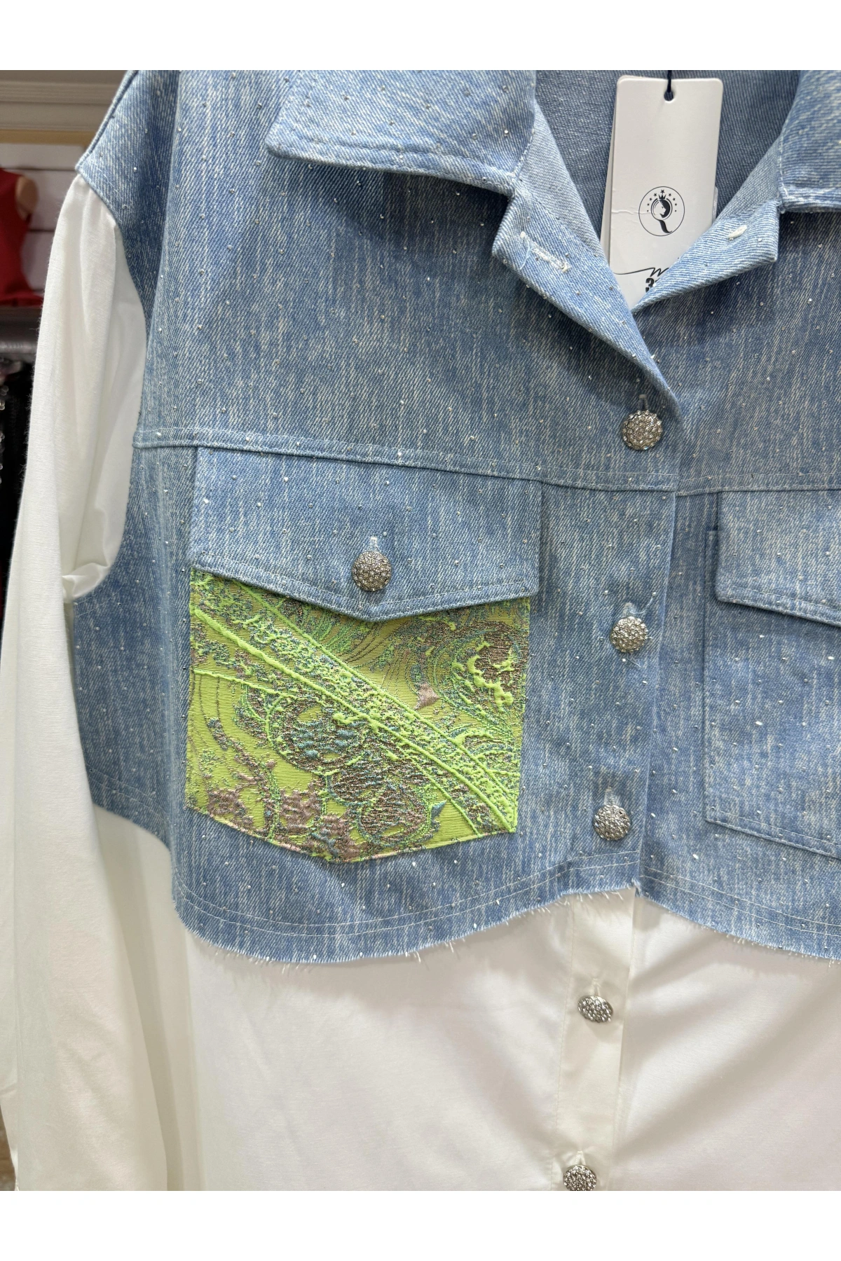 my312 Denim Kot Gömlek 7802