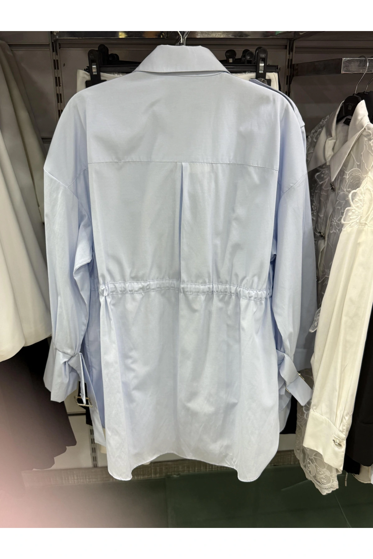 my312 Önü Taşlı Tunik 25S8600 Mavi