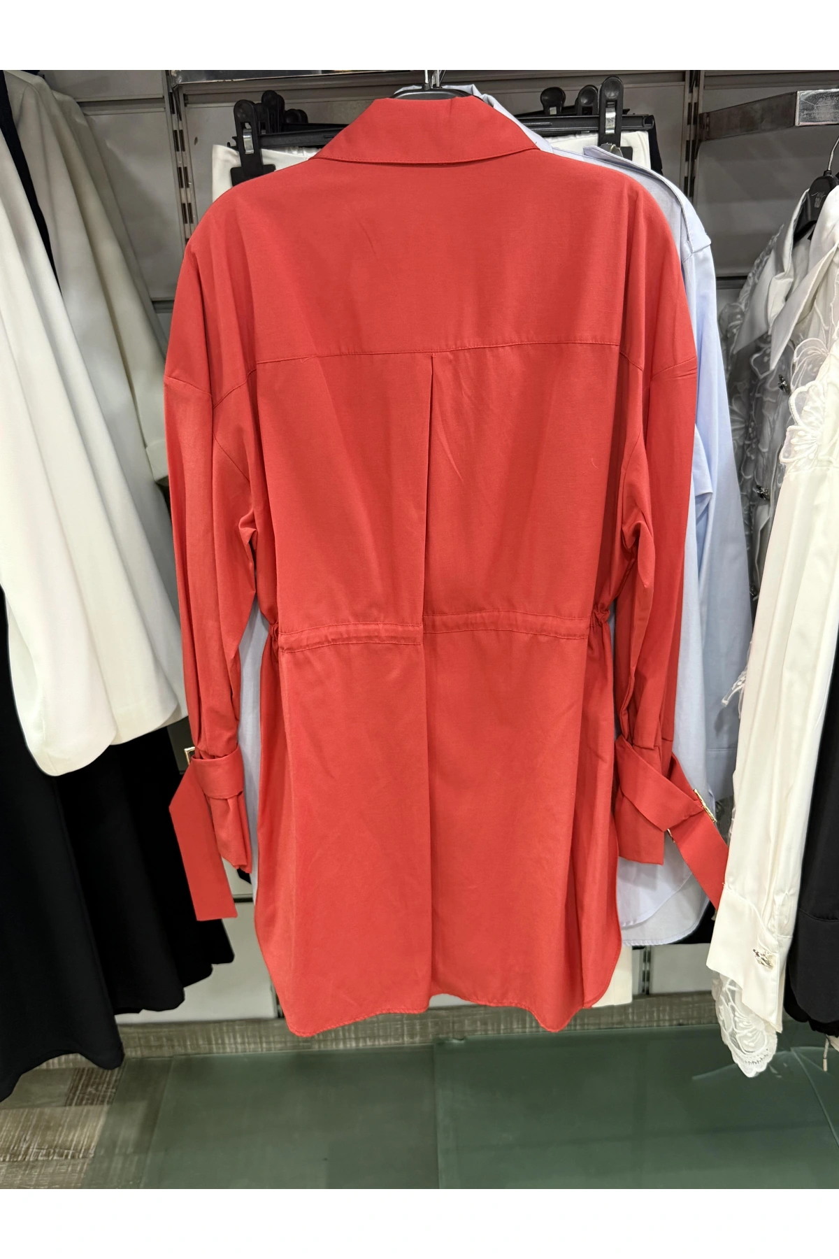 my312 Önü Taşlı Tunik 25S8600 Mercan