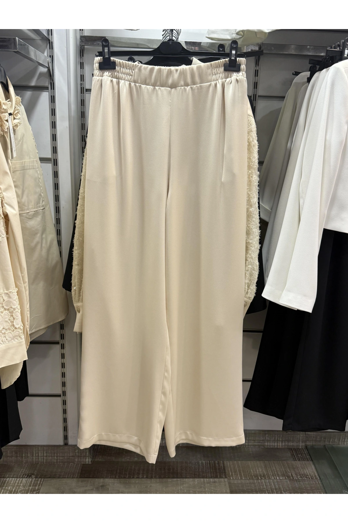 my312 Payetli Saten Takım 255S1414 Ekru