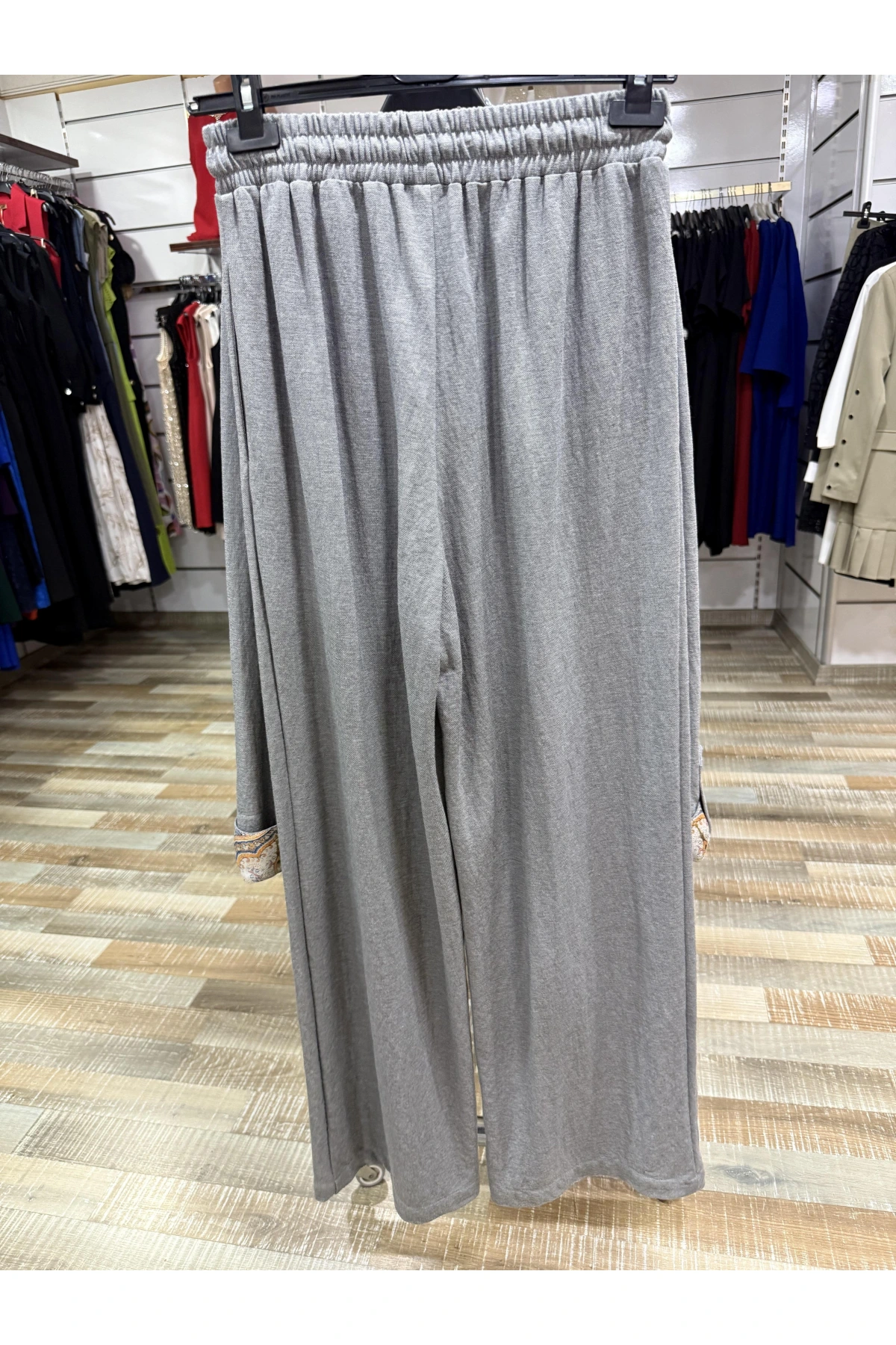 my312 Yakası Taşlı Takım 25S1400 Gri