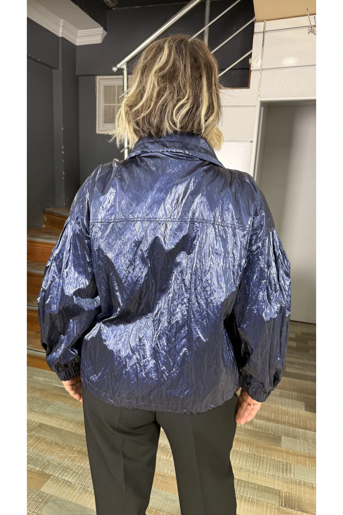 Nure Teksil Parlak Mont 1002