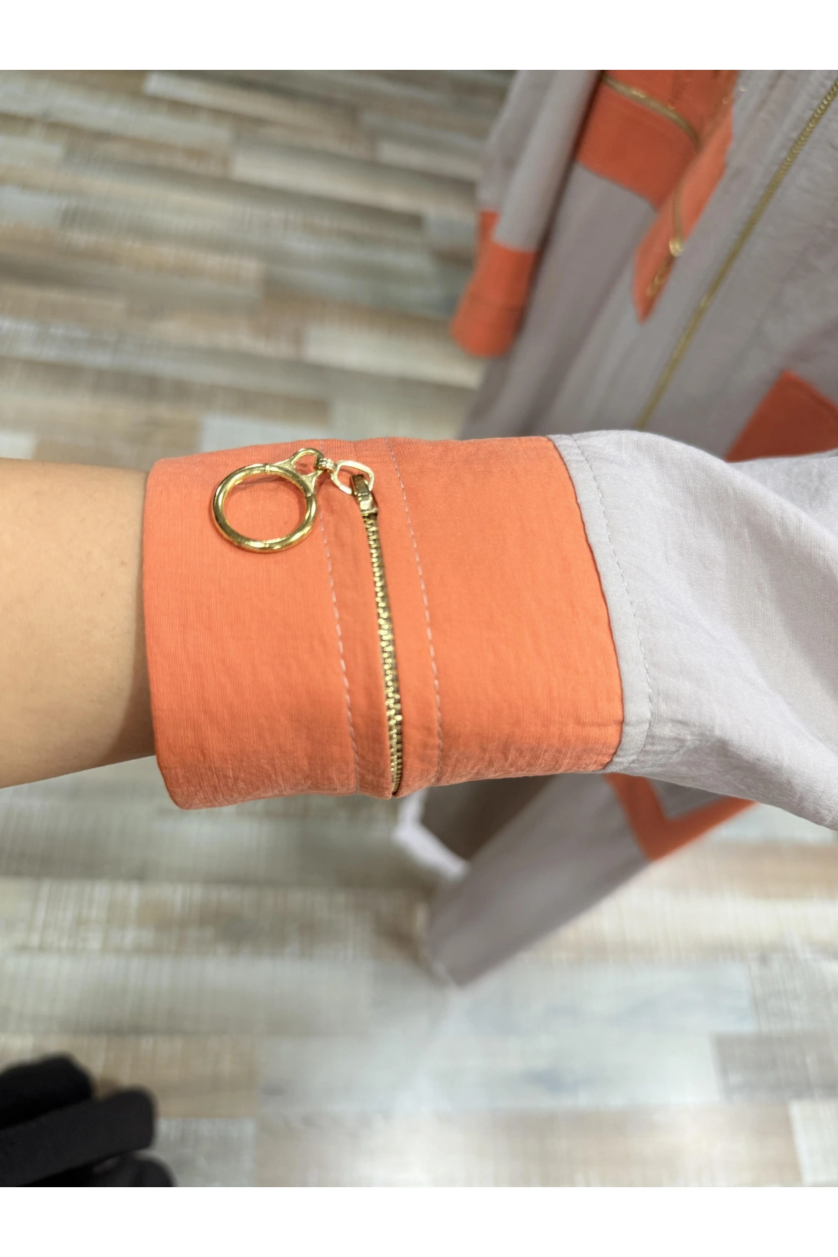 Safir Fermuarlı Kap 25122