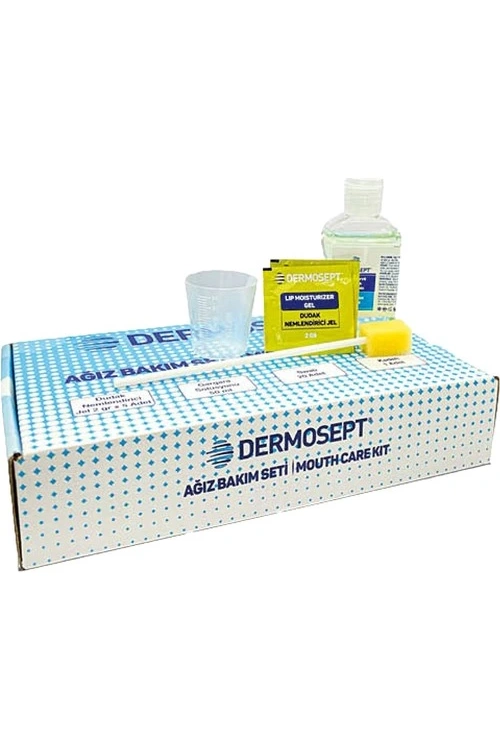 Dermosept Kutulu Ağız Bakım Seti Peroksitli 20 Swablı