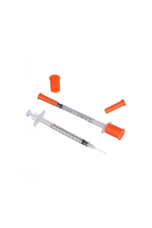Ayset Süper İnsülin Enjektörü (Turuncu Kapaklı ) 1CC