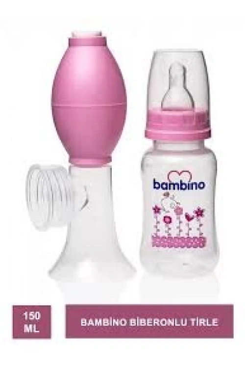 Bambino Biberonlu Tirle (Pembe)