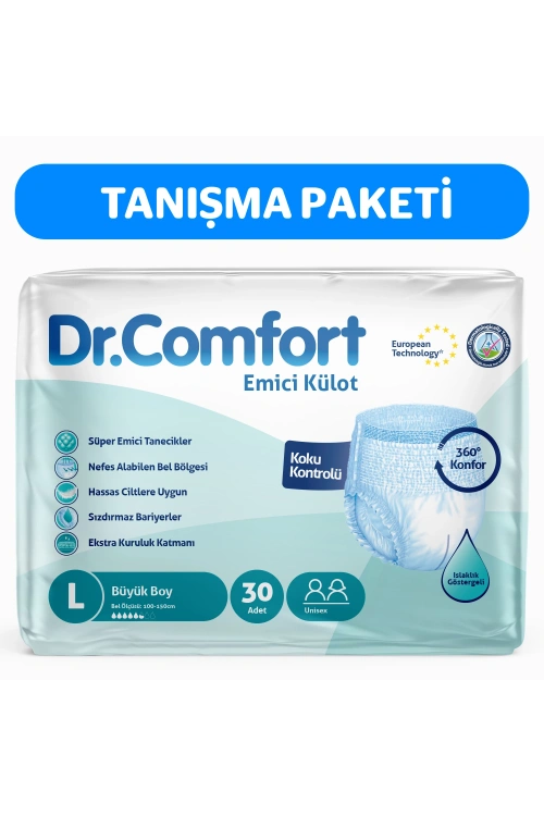 Dr.Comfort Külotlu Hasta Bezi L 30 lu