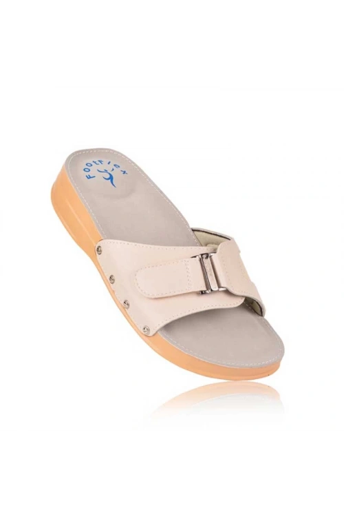 FootFlex Epin Terlik Hallux-Valgus Bej