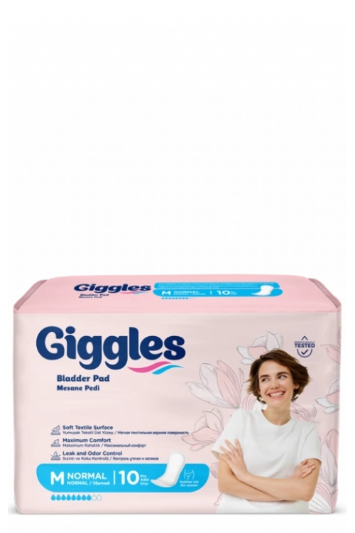 Giggles Kadın Mesane Pedi M 10 lu