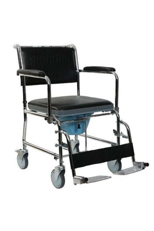 Lazımlıklı (Komot) Ve Küçük Tekerlekli Ev Tipi Sandalye (KY689)