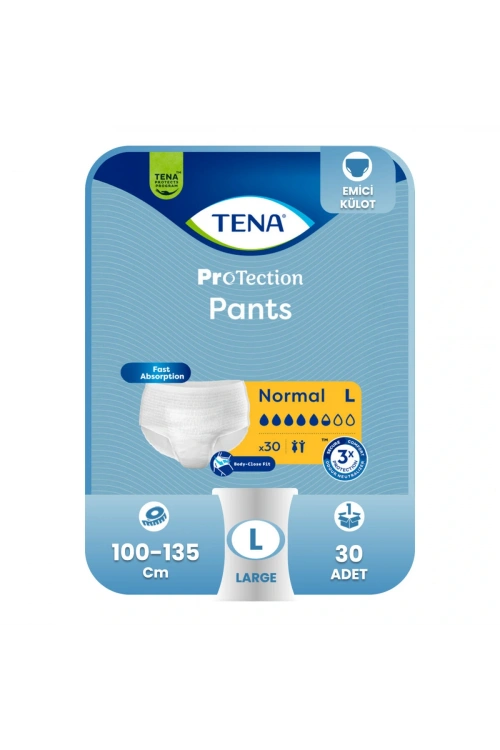 TENA Pants Normal (30 lu) L (5,5 Damla)