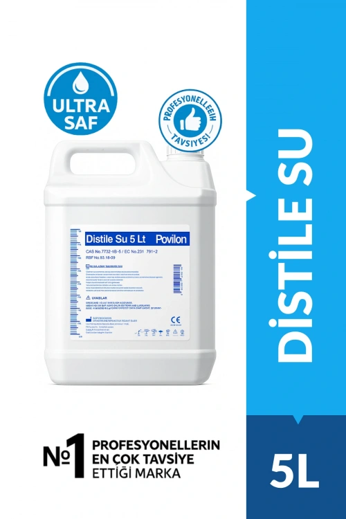 Ultra Saf Distile Su 5 Litre – Ütü, Akü, Radyatör, Akvaryum Ve Gümüş Suyu Için Yüksek Saflıkta Su
