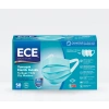Ece 4 Katlı (Meltblown) Maske Yumuşak Elastik Yeni Nesil Lastikli (50 li) Turkuaz