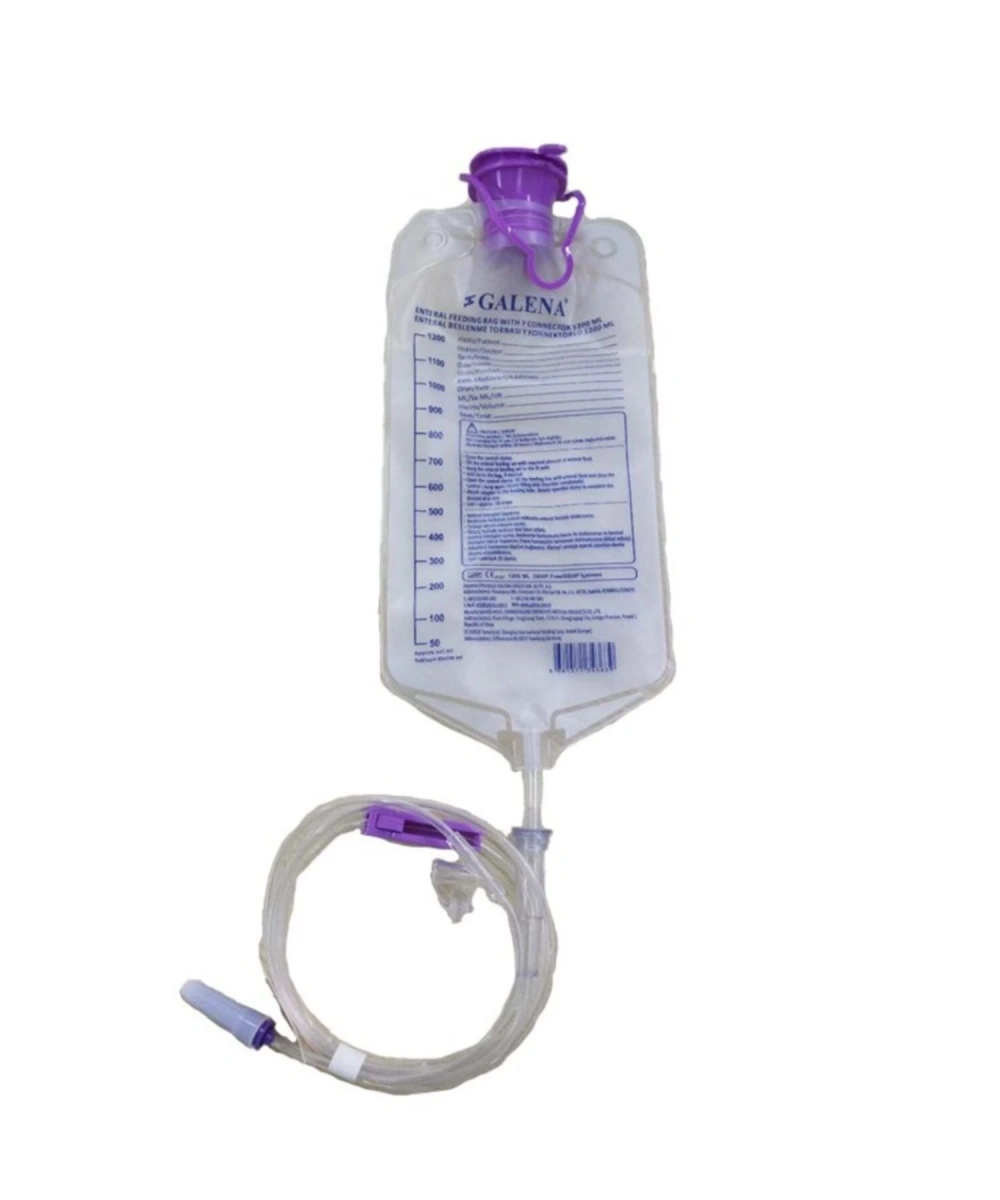 Galena (Pompalı) Beslenme Seti 1200 ml (Ensur Torbası)