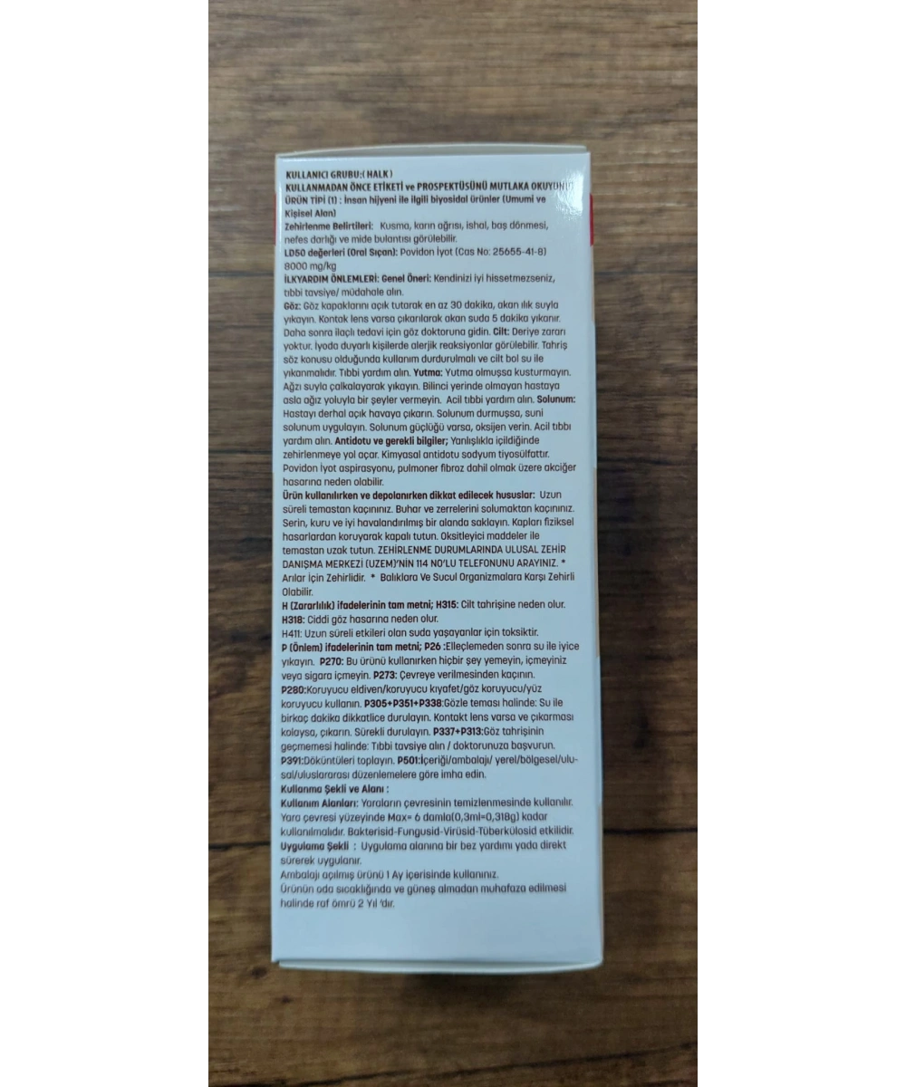 Batikon/İsosol/Poviofix 100 ML