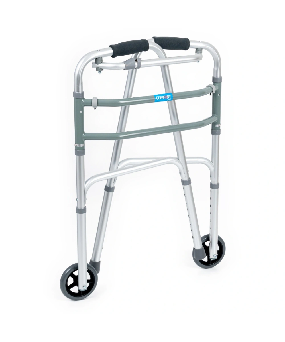 Comfort Plus DM-912 İthal Alüminyum 2 Tekerlekli Walker (Yürüteç)