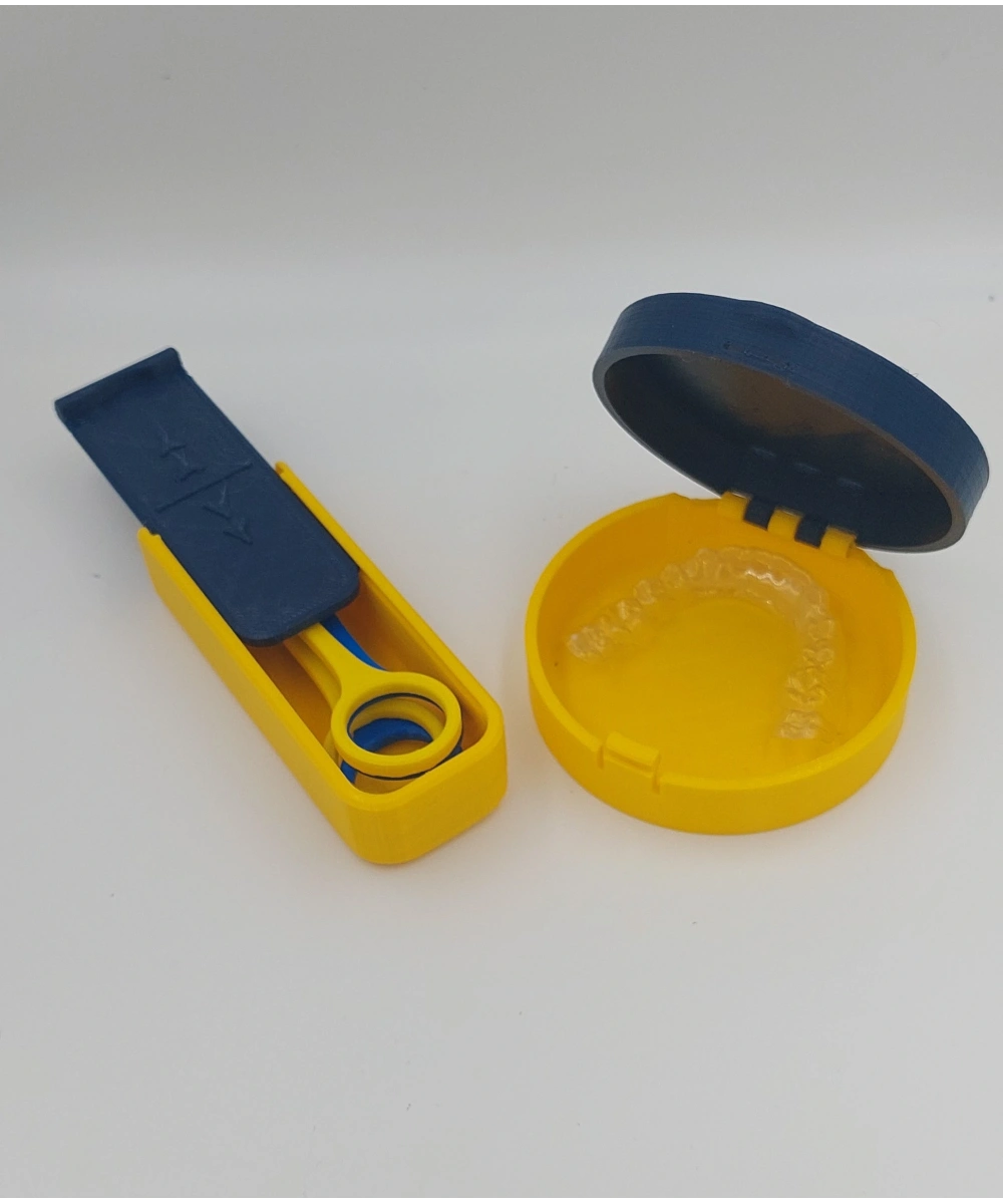 FixFlex Diş Plak Çıkarma Aparatı 4 adet + Saklama Kutusu + Plak Kutusu Fanatik FB