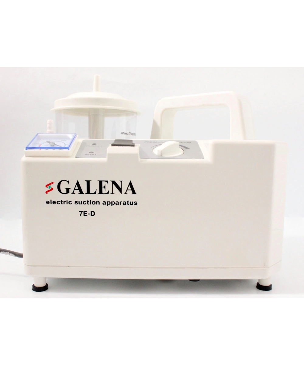 Galena 7E-D Portatif Taşınabilir Aspiratör (Bataryalı)