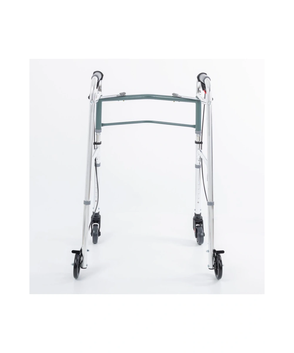 Kf8220l-5 Alüminyum 4 Tekerlekli Walker Yürüteç