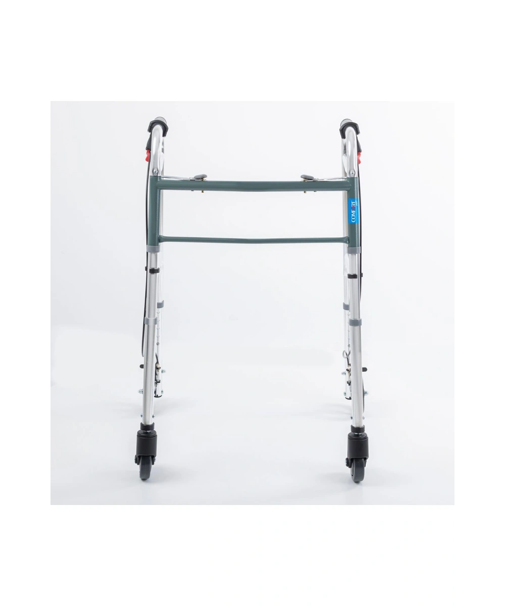 Kf8220l-5 Alüminyum 4 Tekerlekli Walker Yürüteç