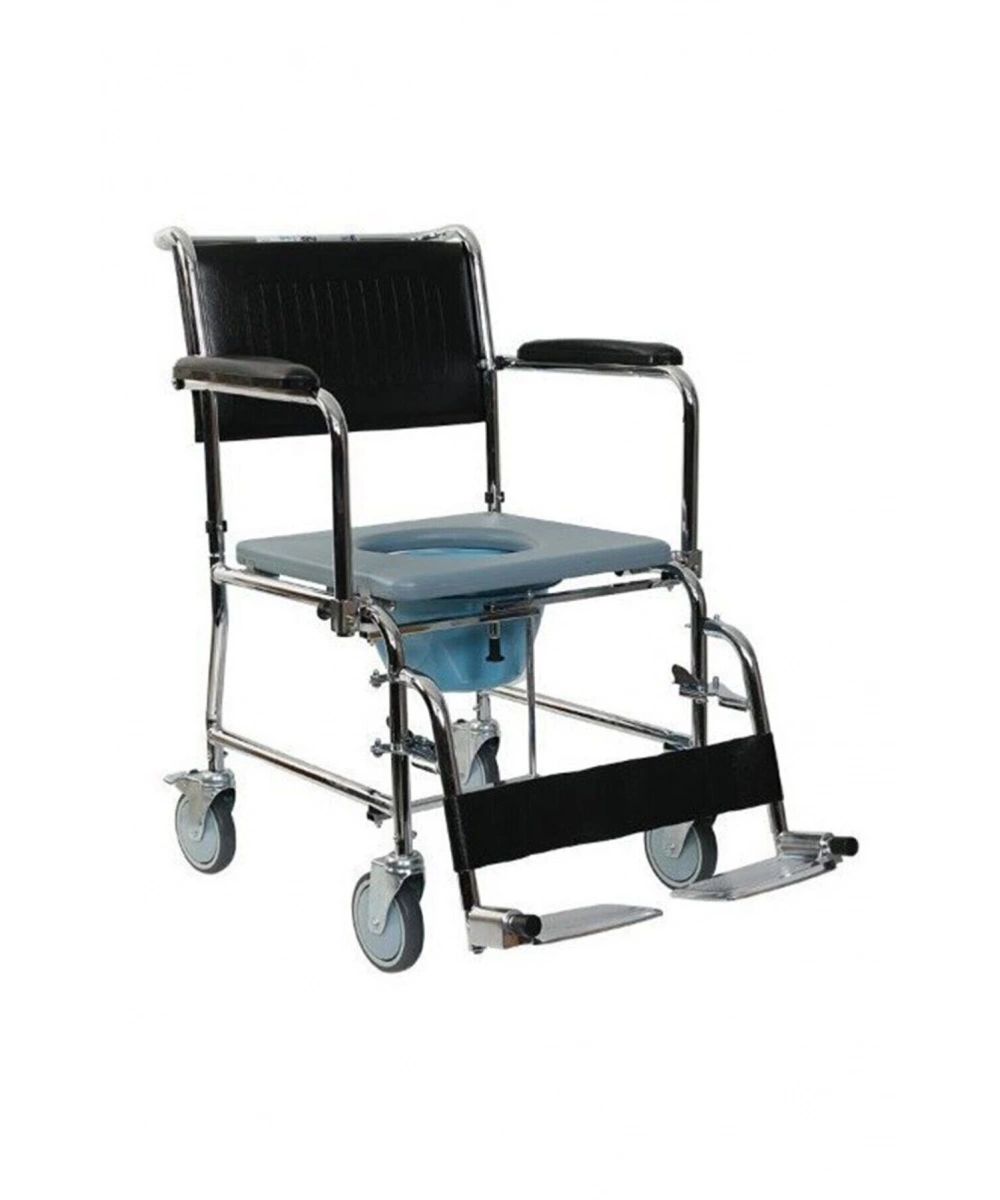 Lazımlıklı (Komot) Ve Küçük Tekerlekli Ev Tipi Sandalye (KY689)