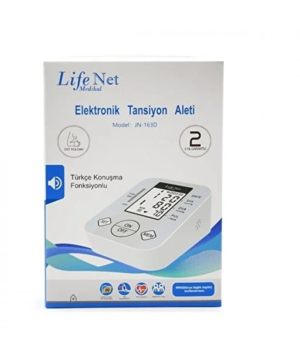 LifeNet Tansiyon Aleti Koldan Konuşan JN-163D